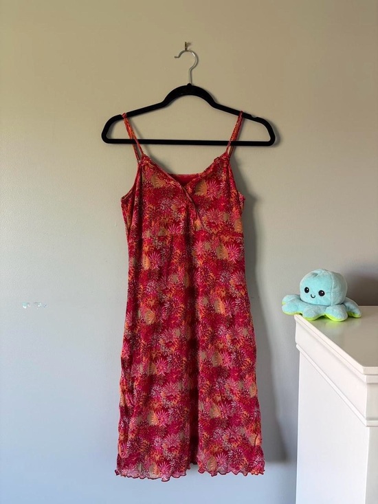 Mexx Dresses & Skirts - Mexx Red Floral Slip Dress